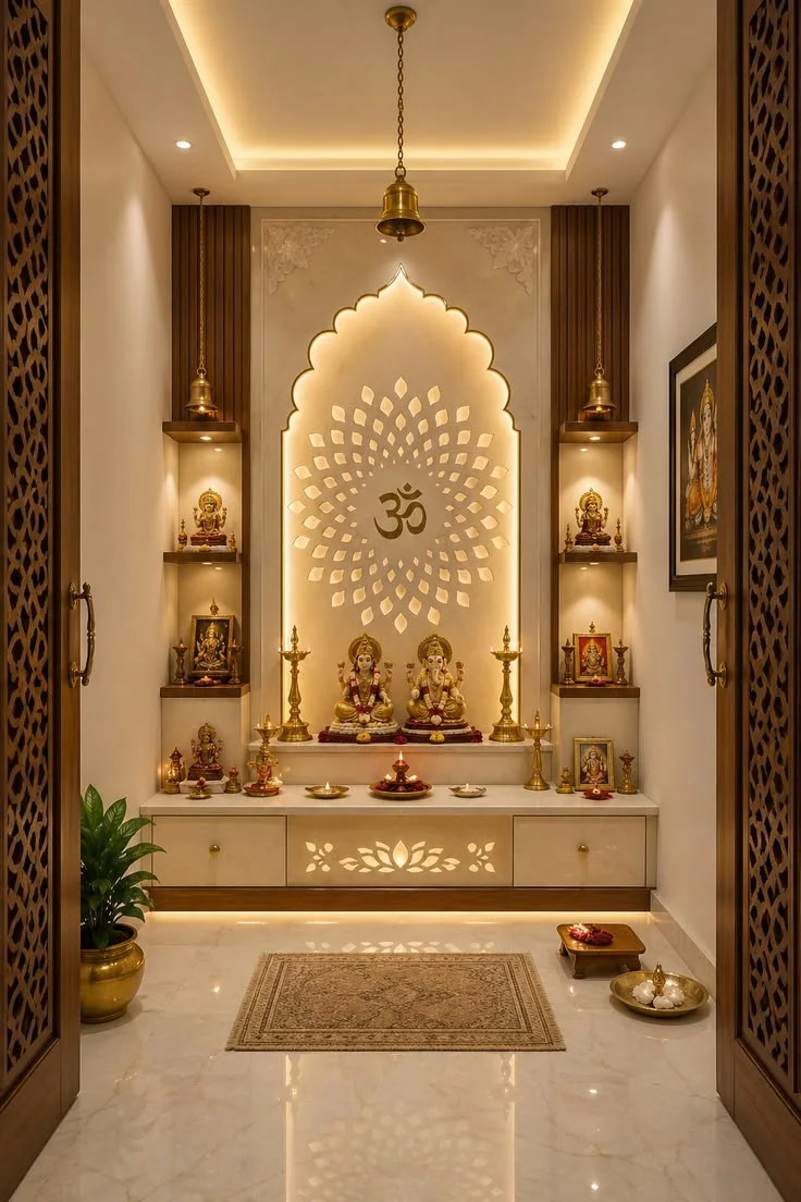Wall Mounted Pooja Unit